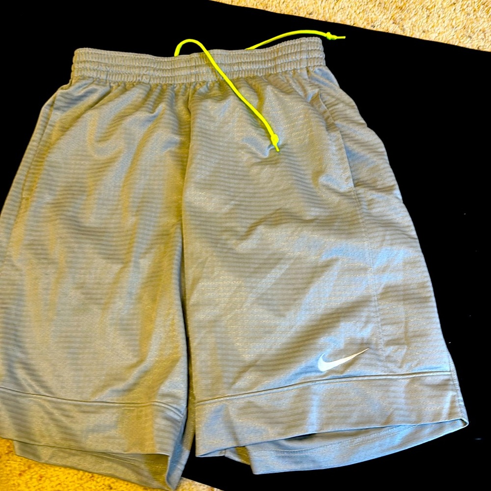 Nike long gray shorts men’s medium